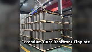 Tấm thiếc công nghiệp cho bao bì hóa chất và thực phẩm
