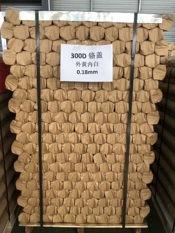 300D 73mm 0,18mm Độ dày thép thép không thép Tin Can Cover For Food Health Can Bottom