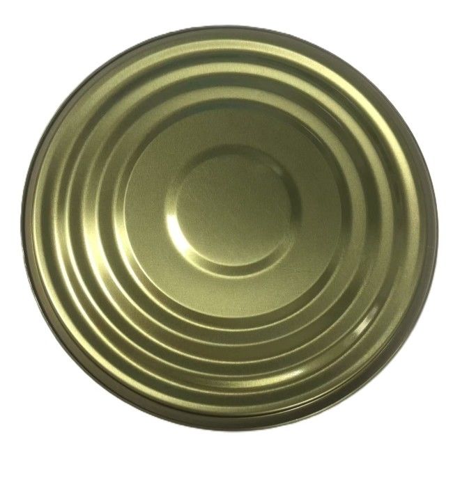 Cuối dưới 603D 153mm nắp bọc thép cho lon thép cấp thực phẩm Cho bột thực phẩm