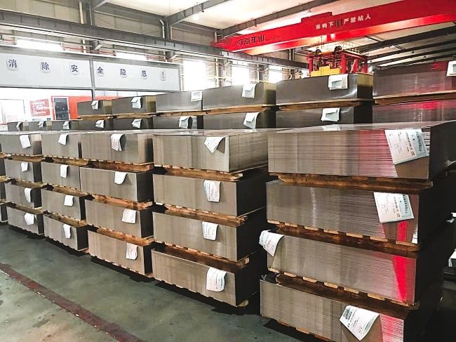 Tấm thiếc mạ điện chống gỉ 0.19mm cao cấp dùng cho bao bì kim loại thực phẩm & đồ uống