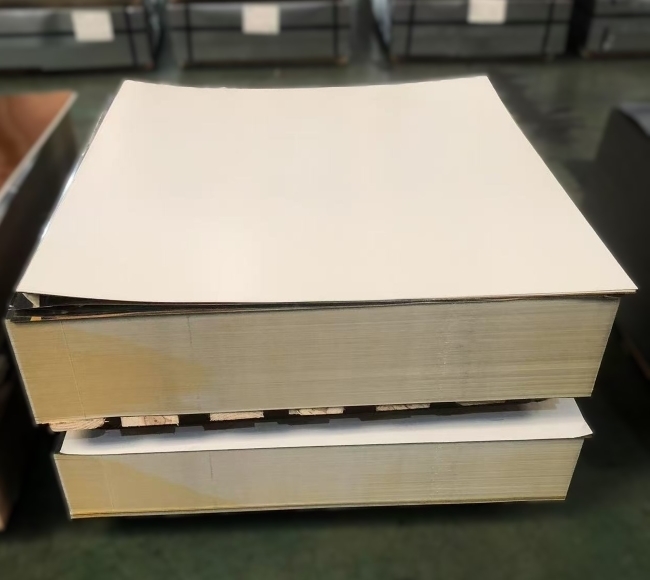 Tấm thiếc tráng điện in trắng SPTE chất lượng cao dùng cho bao bì thực phẩm và đồ uống