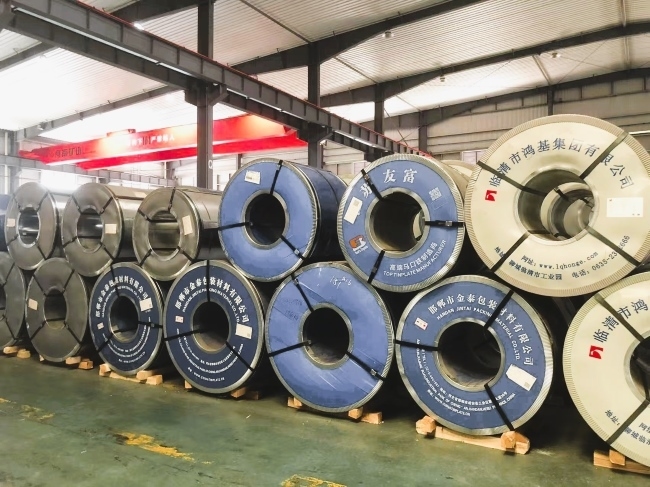 Cuộn thép tráng thiếc điện phân cao cấp dùng cho thực phẩm, dùng cho thành phần lon cà chua & bao bì tùy chỉnh