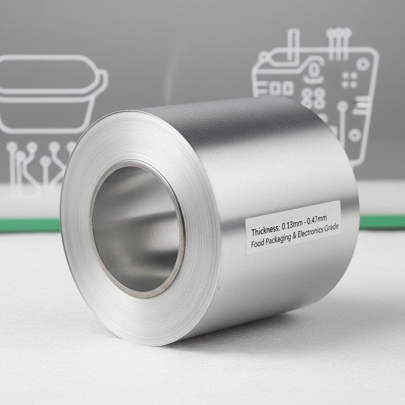 Cuộn thép mạ thiếc dày 0,13mm - 0,47mm, thích hợp cho bao bì thực phẩm và linh kiện điện tử