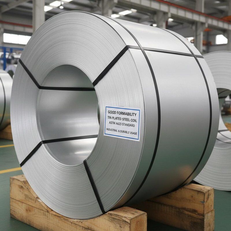 Tấm thiếc cấp thực phẩm có đặc tính chống ăn mòn và chống gỉ để bảo quản thực phẩm an toàn