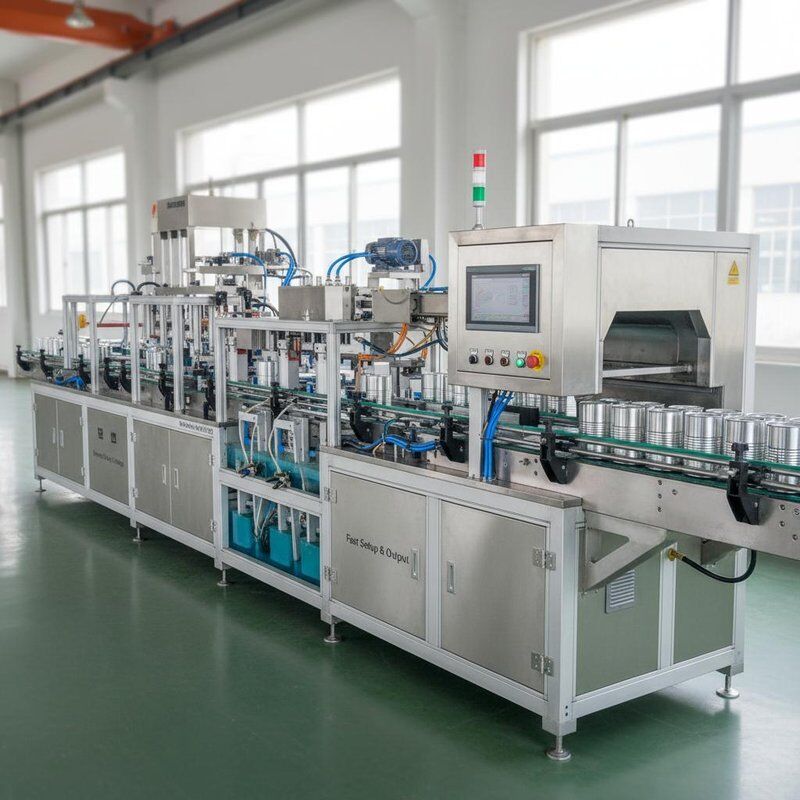 Máy làm lon thiếc tự động mạ điện Hoàn hảo cho sản xuất lon đồ uống, Cung cấp cài đặt và sản lượng nhanh chóng