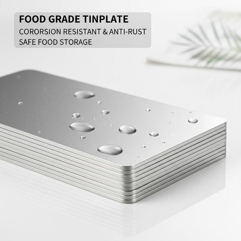 Tấm thiếc cấp thực phẩm có đặc tính chống ăn mòn và chống gỉ để bảo quản thực phẩm an toàn