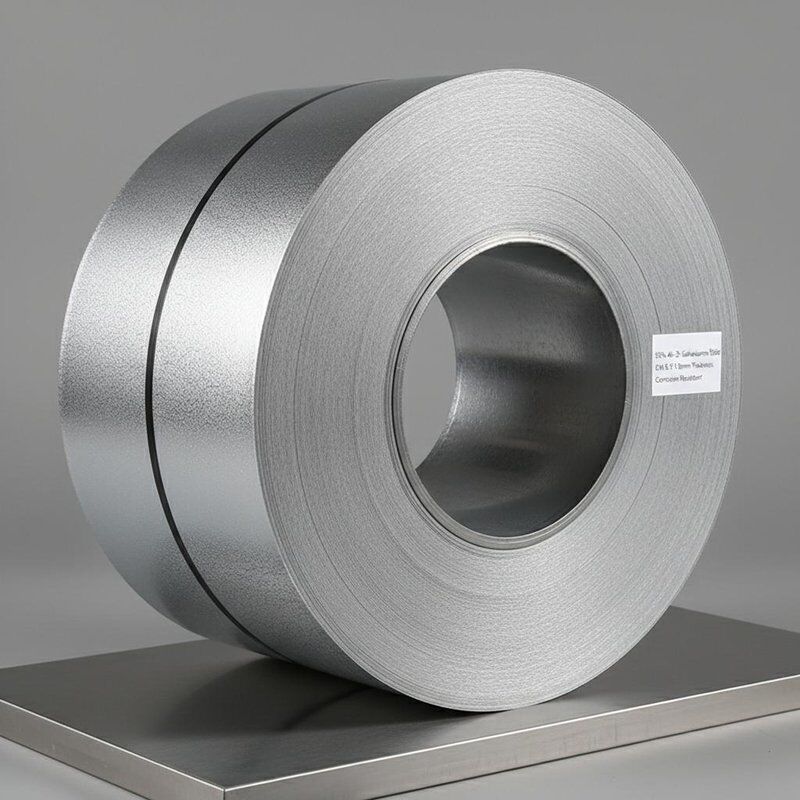 55% nhôm bọc thép Galvalume đắm nóng - Kháng ăn mòn 0.5-1.0mm Độ dày